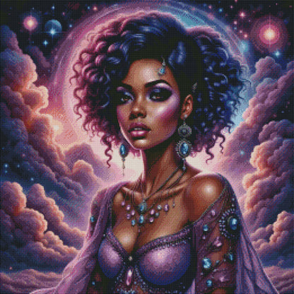 Eclipsed in Amethyst Light by Cindy Emery