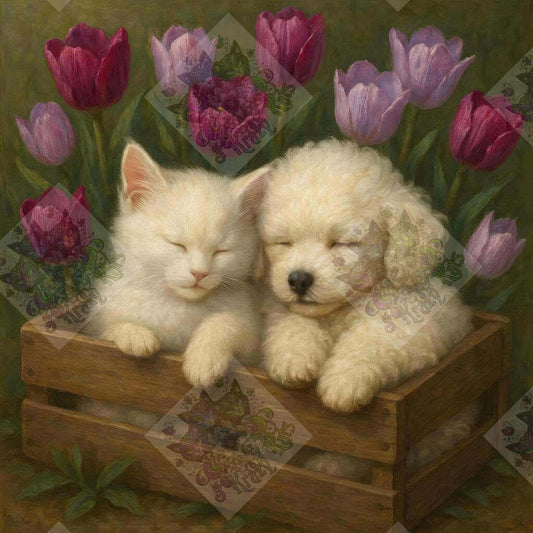 A Crate Full of Cozy by M.E. Divine Arts