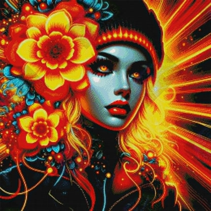 Flames Of Flora by Taza Creations (Starting At 80 Colors)