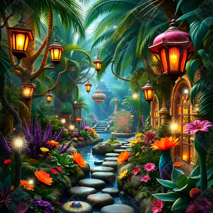 Garden Of Serenity by Cindy Emery