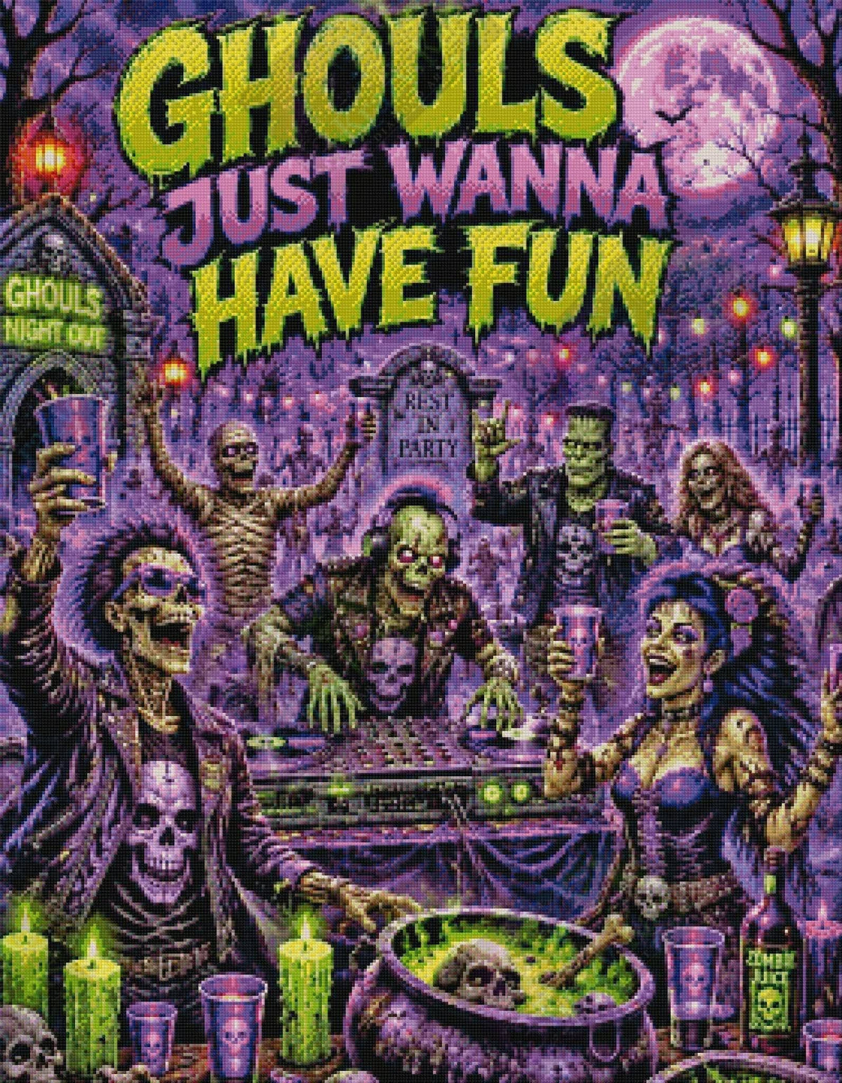 Ghouls Gone Wild! by M.E. Divine Arts (Starting At 90 Colors)