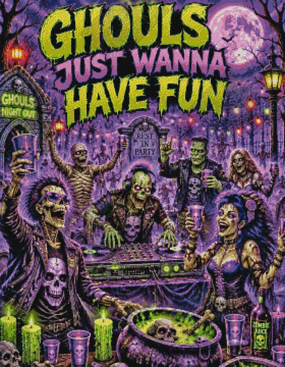 Ghouls Gone Wild! by M.E. Divine Arts (Starting At 90 Colors)