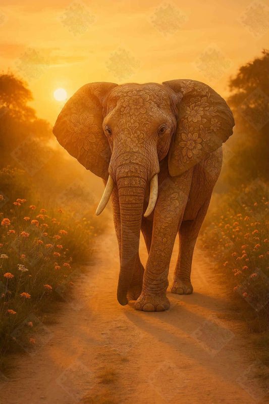 Golden Stroll by Stellar Designz