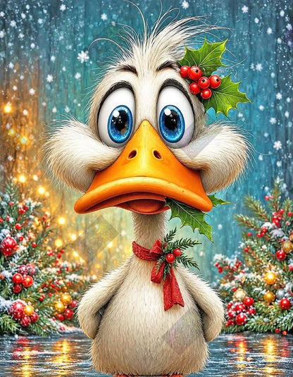 Have Yourself A Quacky Little Christmas by ChrisP Designs (Starting At 90 Colors)