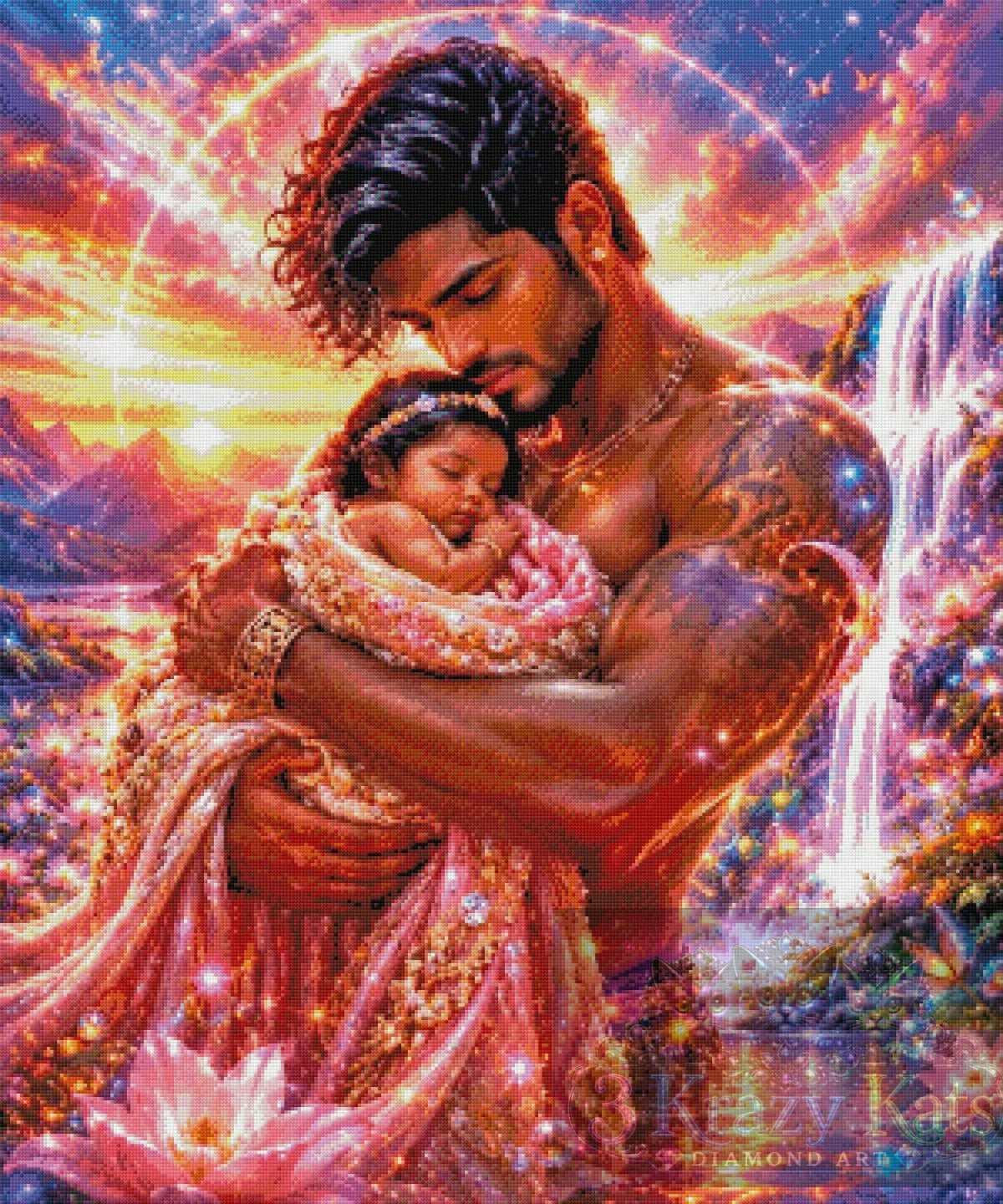 Heaven in His Arms by M.E. Divine Arts (Starting At 90 Colors)