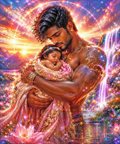 Heaven in His Arms by M.E. Divine Arts (Starting At 90 Colors)