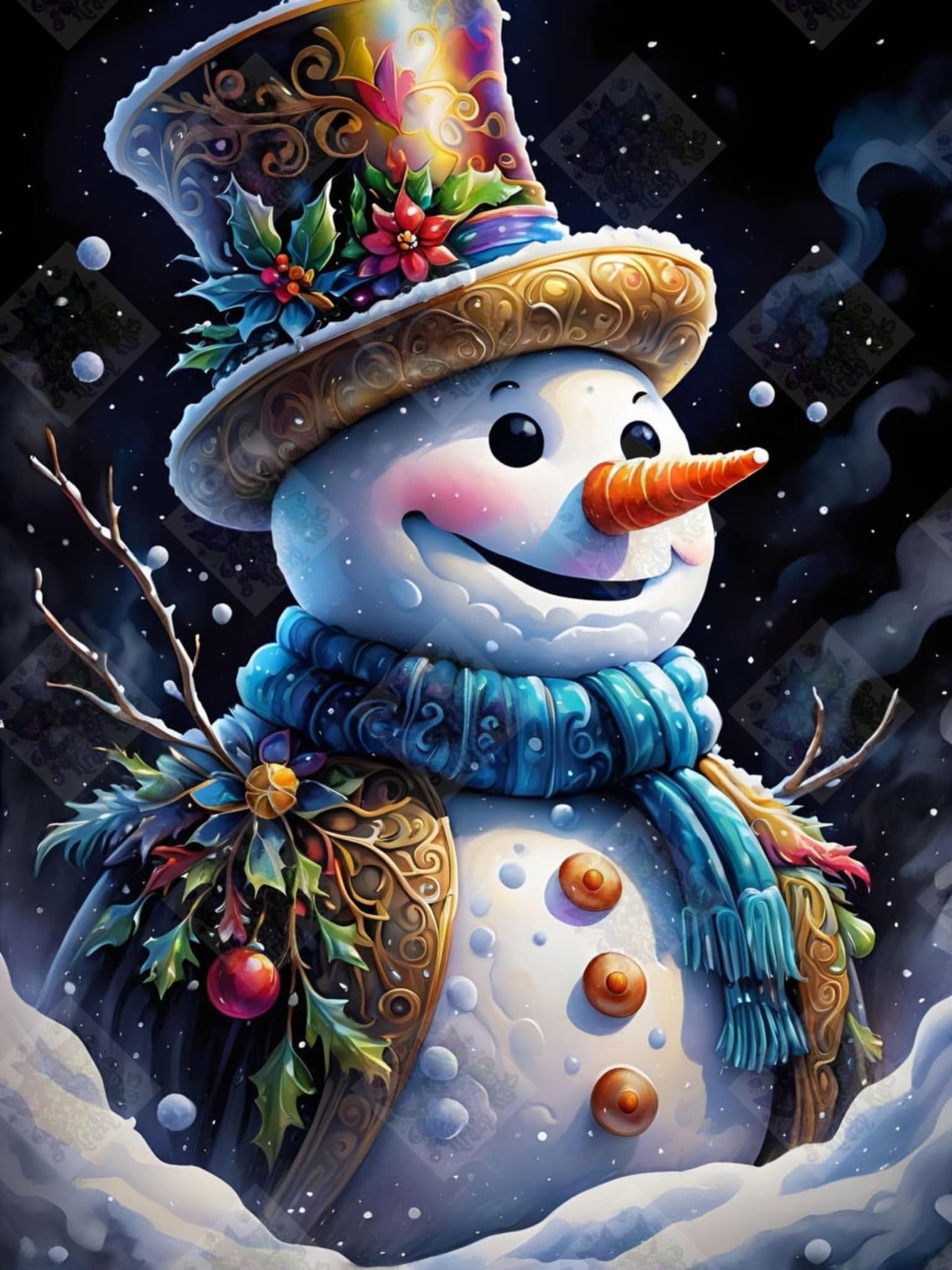 Sophisticated Snowman by Theresa Raymer