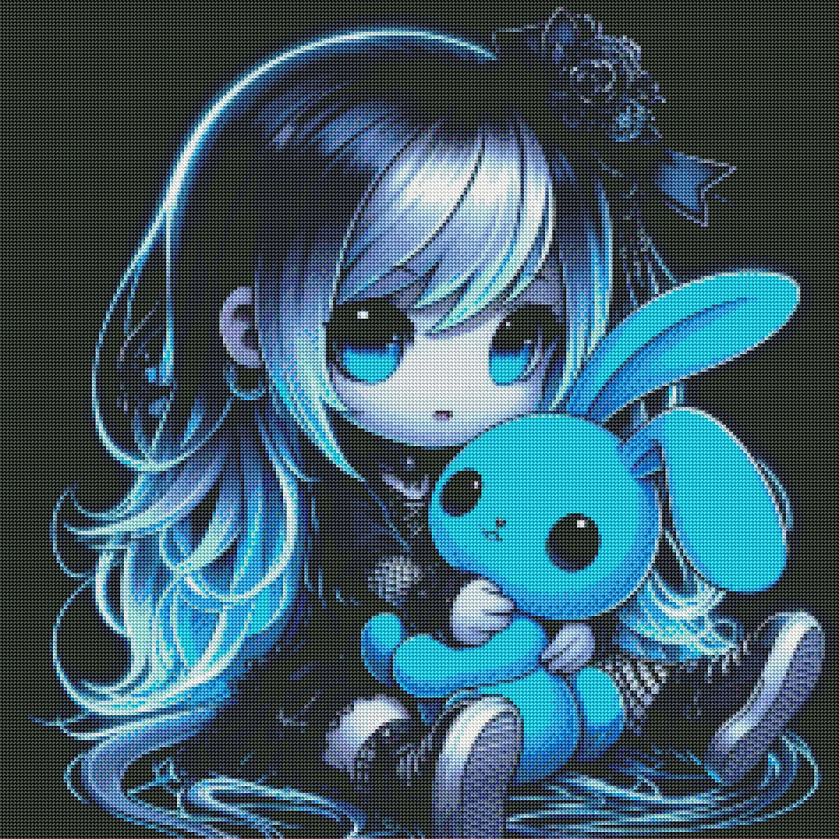 Ricasa Rabbit Rebecka and Her Rabbit by Taza Creations – 3 Krazy Kats