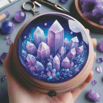 Magic Crystal Snow Globe by Turtle Designz