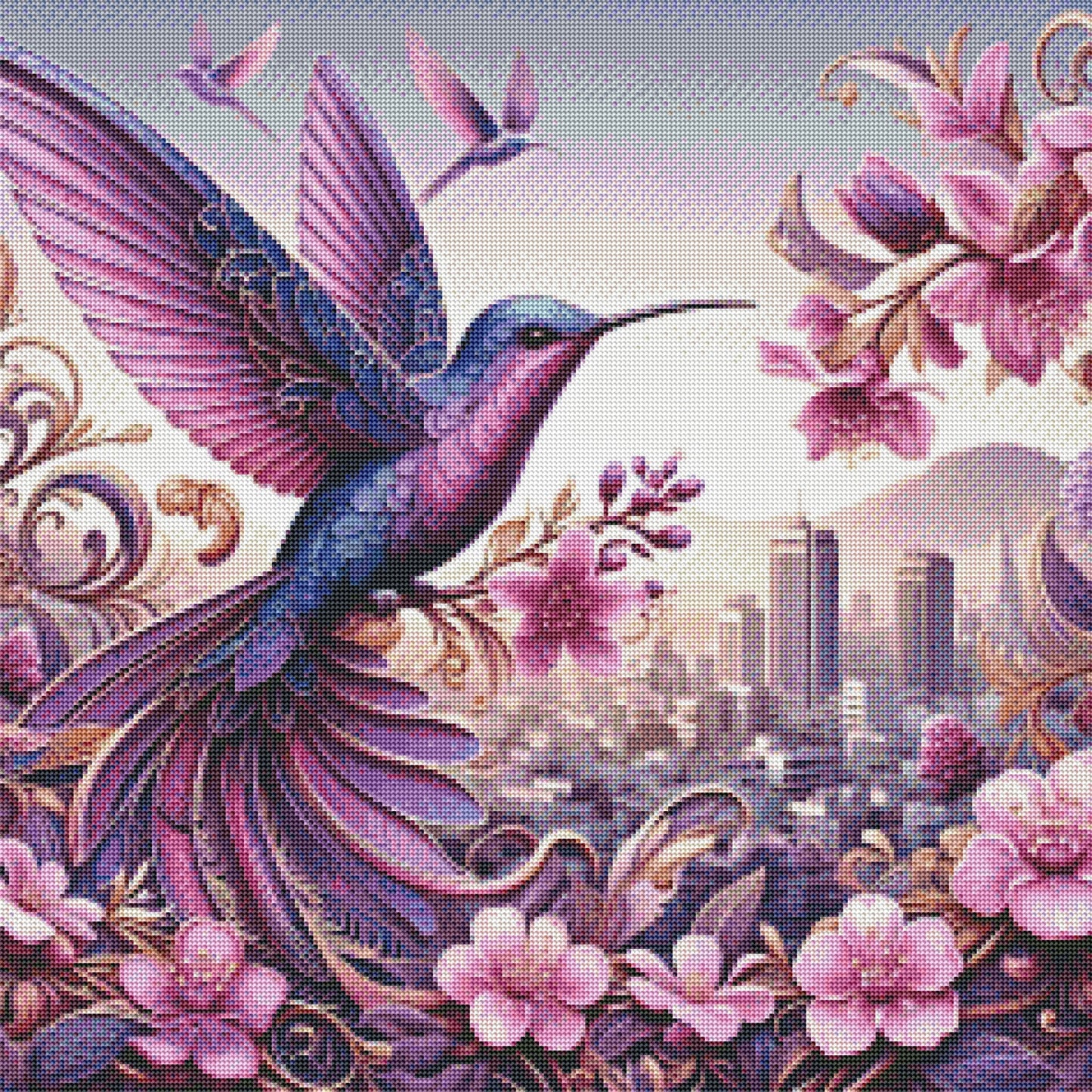 City Of Hummingbirds by M.E. Divine Arts