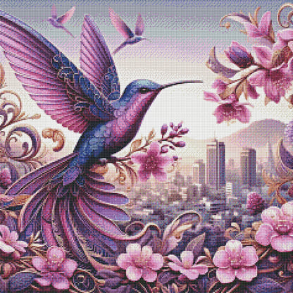 City Of Hummingbirds by M.E. Divine Arts