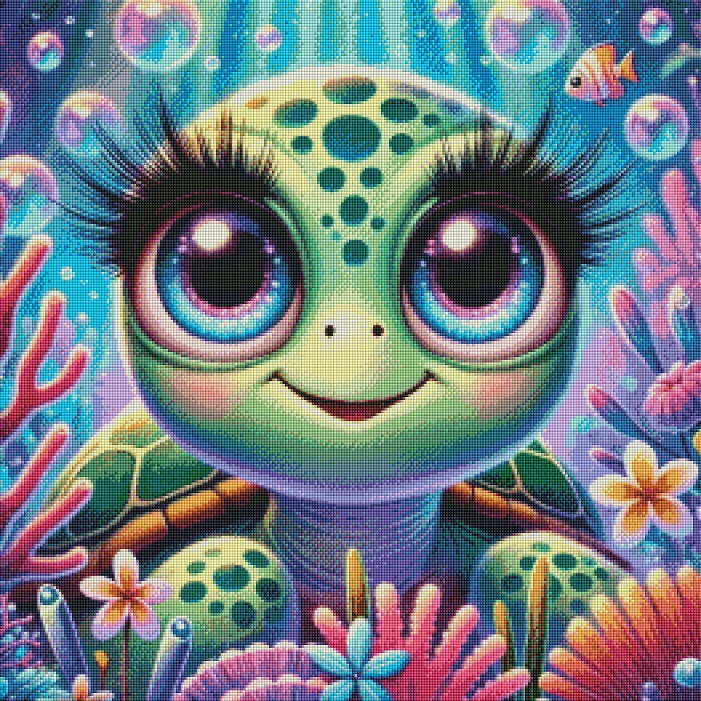 Coralina The Cutie Turtle by Theresa Raymer