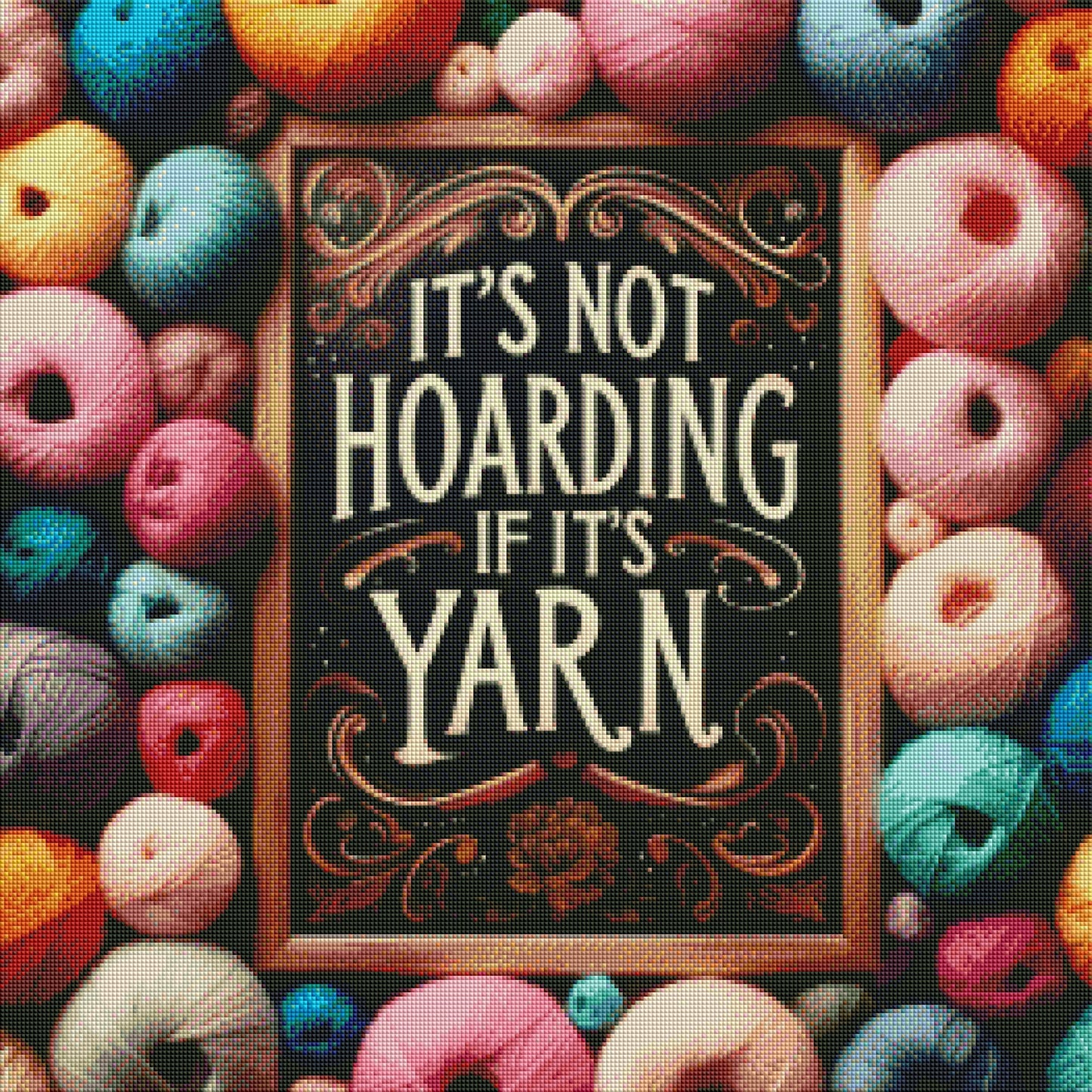 Stitch Hoarder's Creed by M.E. Divine Arts