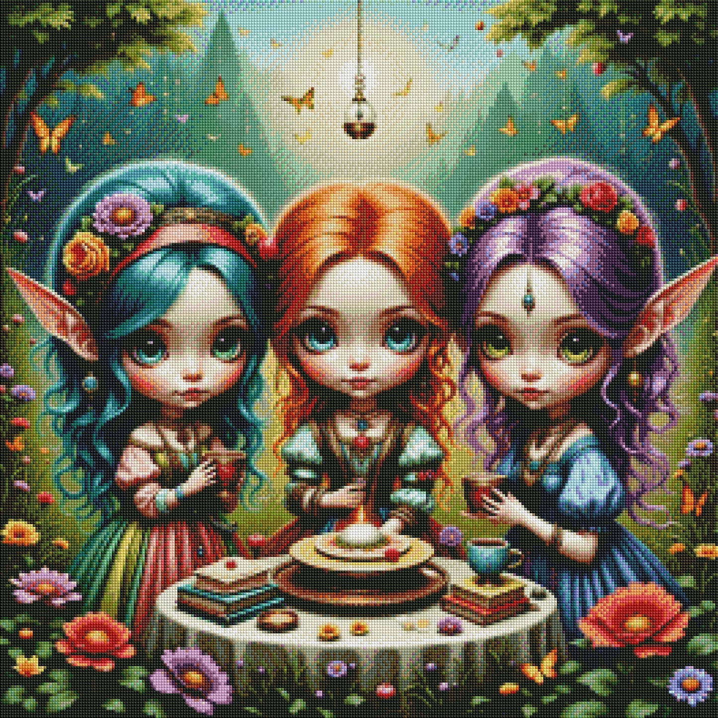 Whimsy Of The Woodland Sisters by Cindy Emery