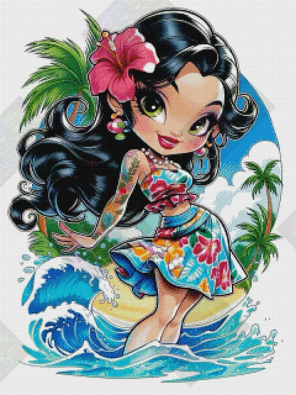 Island Breeze & Hibiscus Dreams by Taza Creations (Starting At 90 Colors)