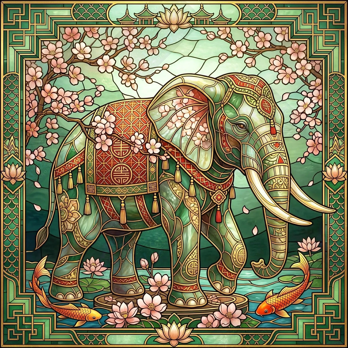 Jade Emperor's Blessing by Stellar Designz (Starting At 90 Colors)