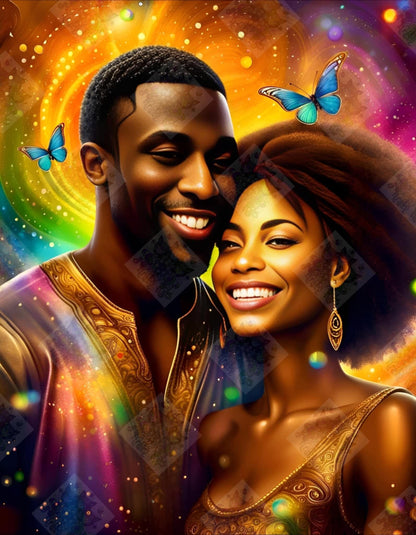Kamau and Niara by Cindy Emery