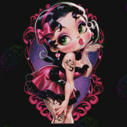 Kiss Me In Fuchsia by Taza Creations (Starting At 80 Colors)
