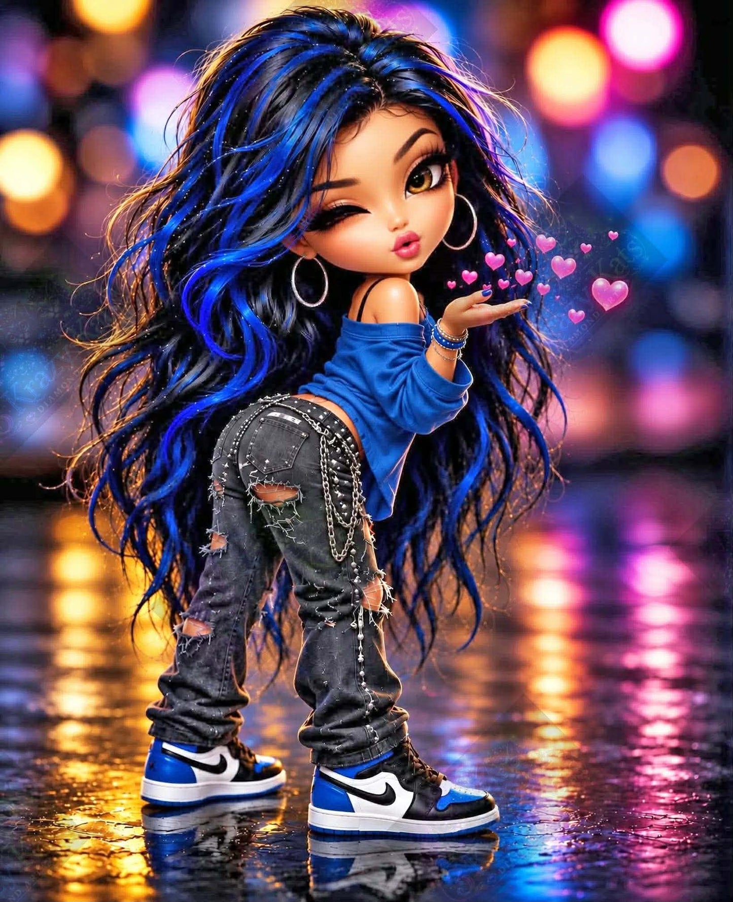 Kisses After Midnight by M.E. Divine Arts (Starting At 90 Colors)