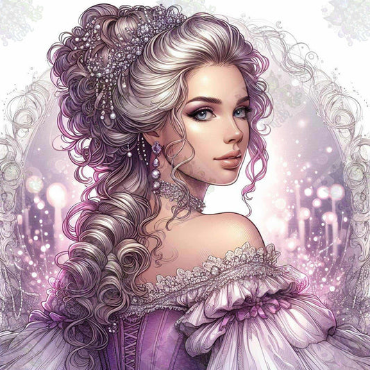 Lady of the Lilac Light by M.E. Divine Arts