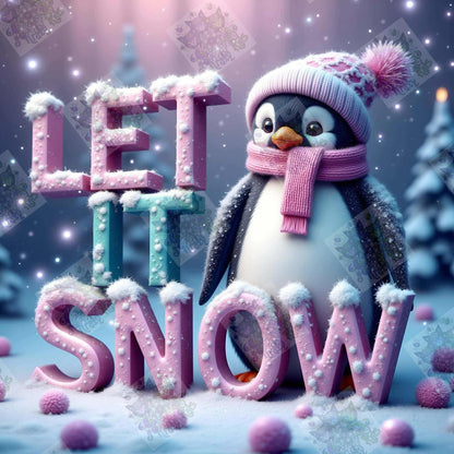 Let It Snow by Taza Creations