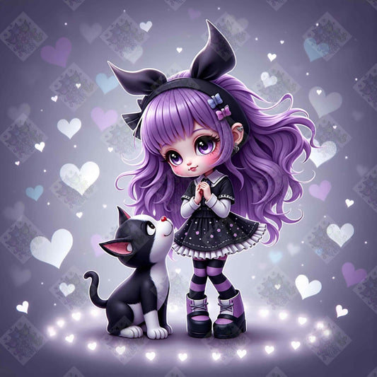 Lilac Love Spell by Taza Creations