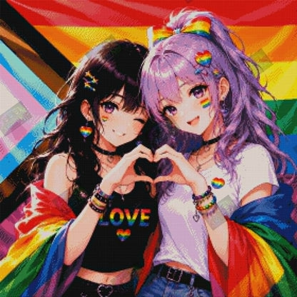Love Is The Loudest Color by Theresa Raymer (Starting At 90 Colors)