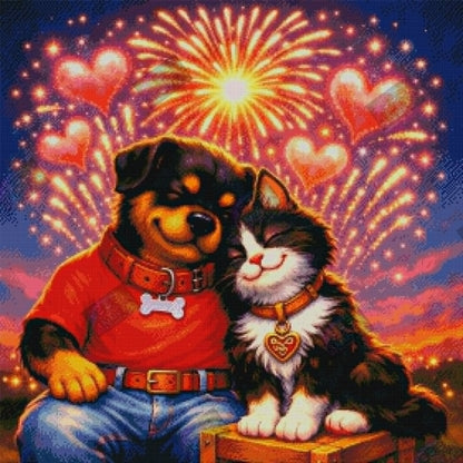 Love Lights The Sky by Theresa Raymer (Starting At 90 Colors)