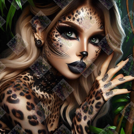 Lure Of The Leopardess by Taza Creations