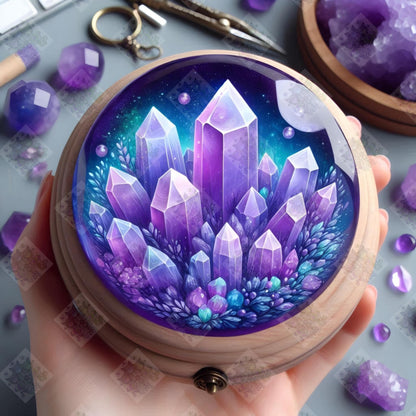 Magic Crystal Snow Globe by Turtle Designz