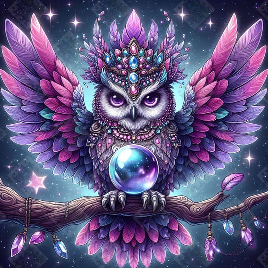 Magical Owl by M.E. Divine Arts