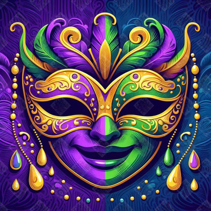 Mardi Gras Mask by Turtle Designz