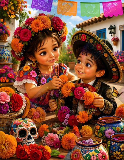 Marigold Memories by Theresa Raymer (Starting At 120 Colors)