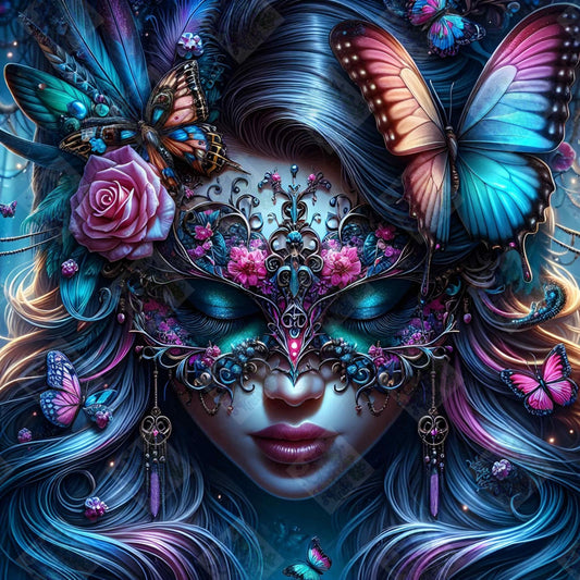 Masquerade Of The Moon Bloom by Taza Creations