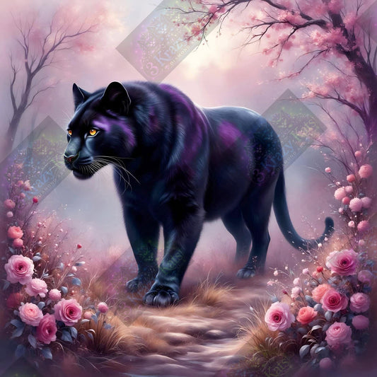 Midnight in Bloom by Cindy Emery (Starting At 75 Colors)
