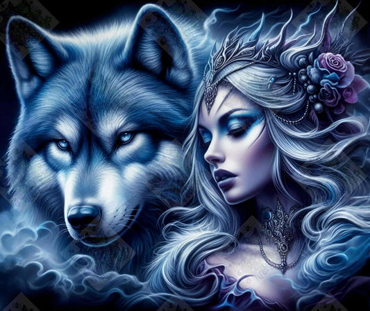 Moon Queen Of The North by Taza Creations