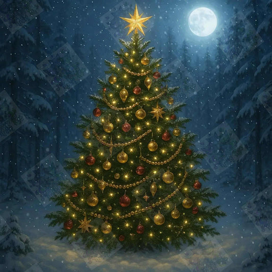Moonlight Evergreen by M.E. Divine Arts