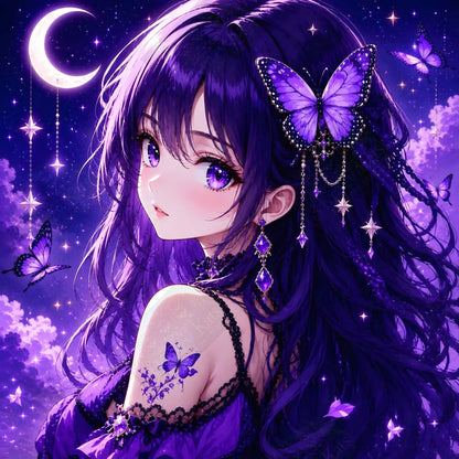 Moonlit Amethyst by Theresa Raymer (Starting At 55 Colors)