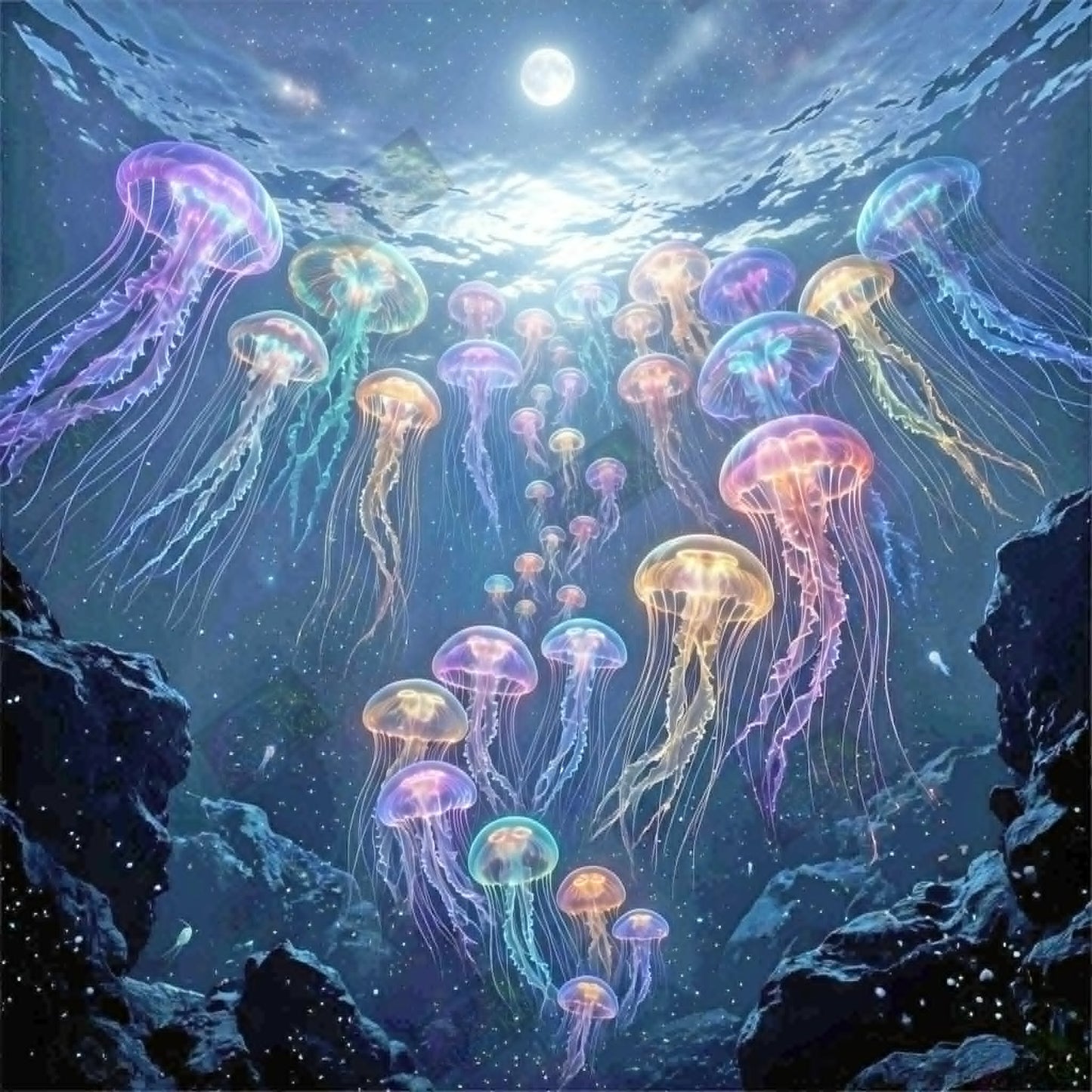 Moonlit Ballet Of The Deep by Stellar Designz (Starting At 70 Colors)
