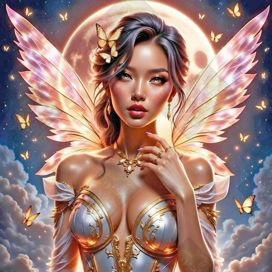 Moonlit Emberwing by Cindy Emery (Starting At 90 Colors)