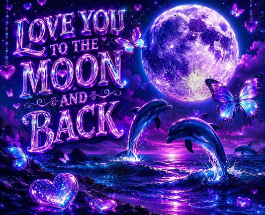 Moonlit Promise by M.E. Divine Arts (Starting At 55 Colors)