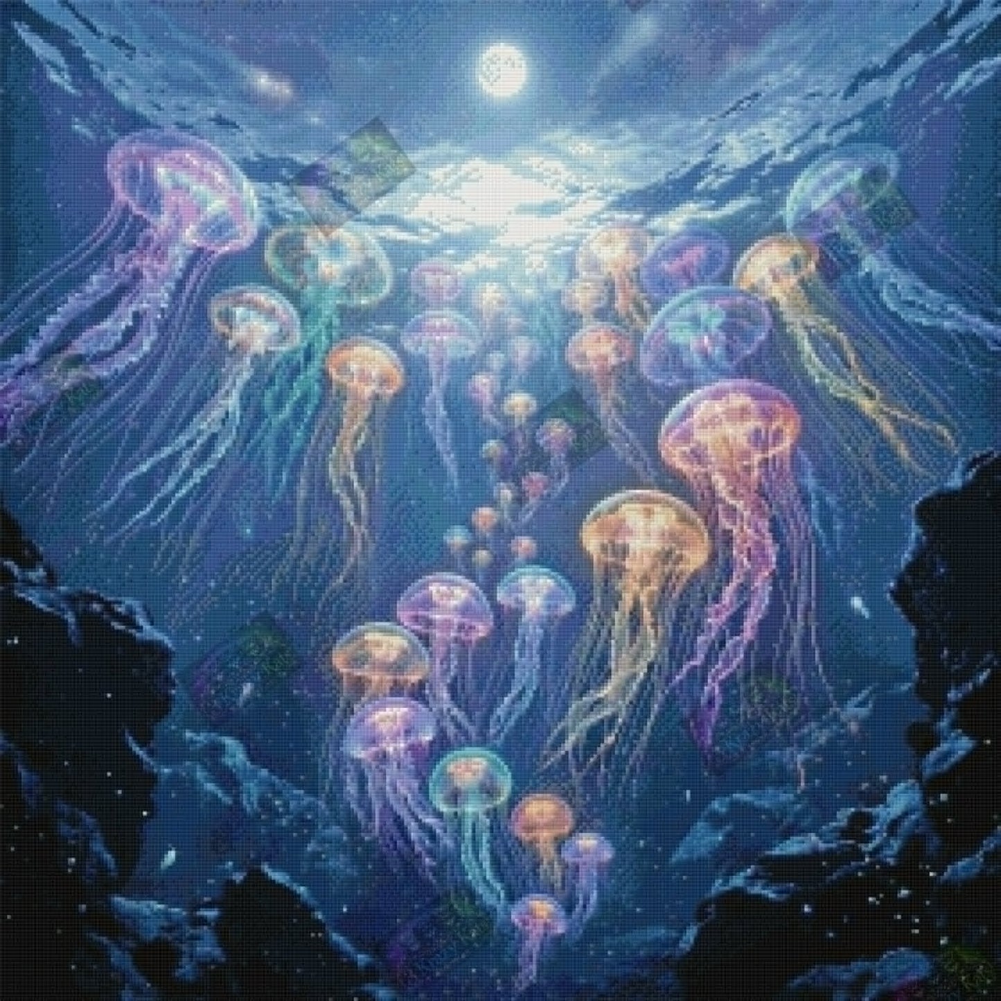 Moonlit Ballet Of The Deep by Stellar Designz (Starting At 70 Colors)