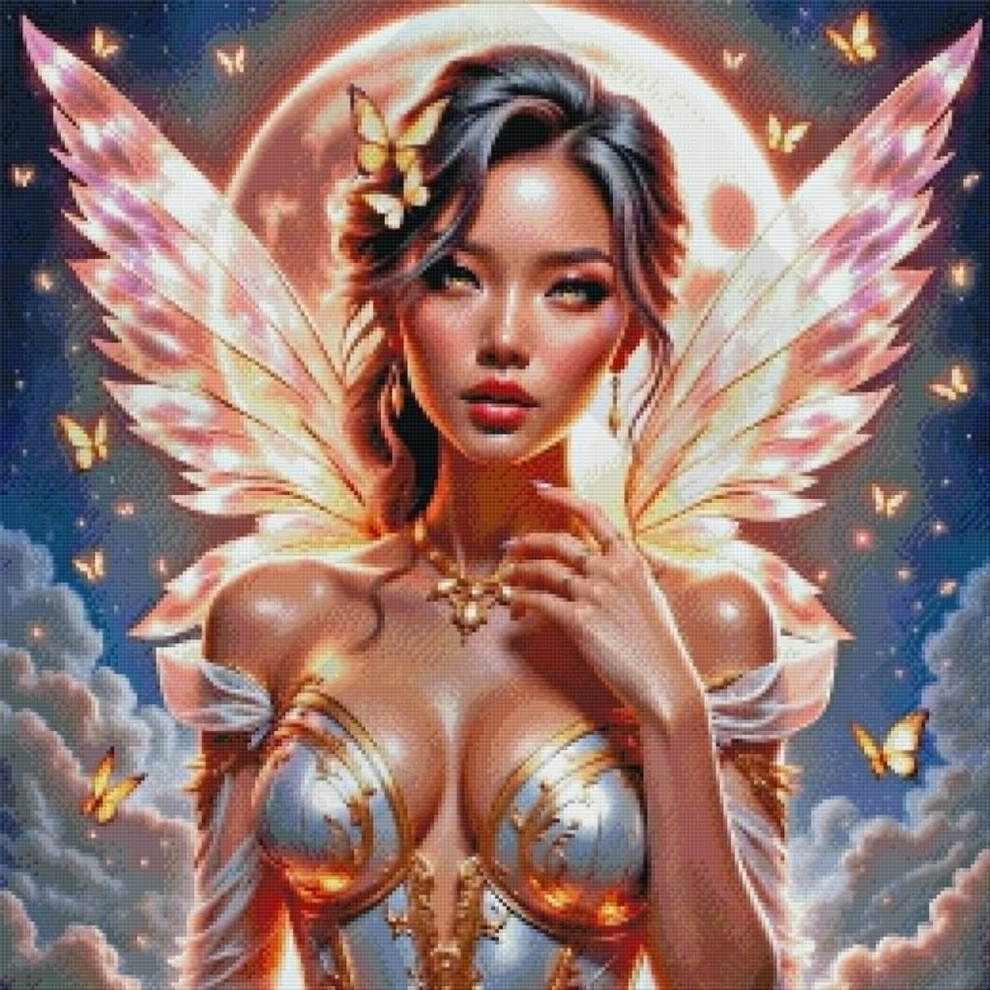 Moonlit Emberwing by Cindy Emery (Starting At 90 Colors)
