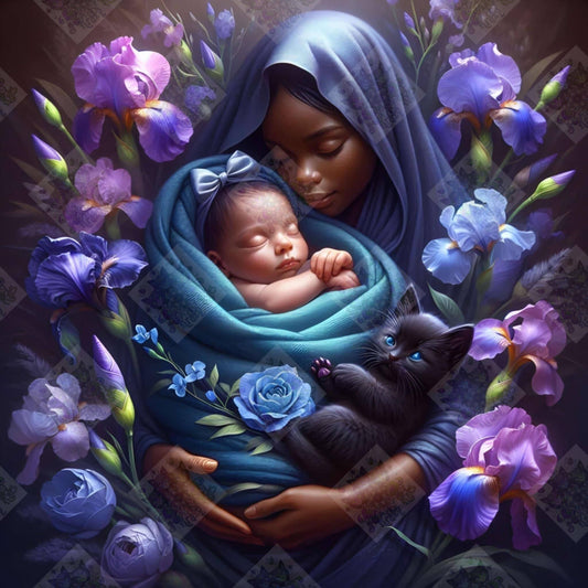 Mother and Child by Taza Creations