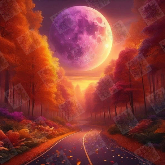 Mystical Forest Lane by Stellar Designz