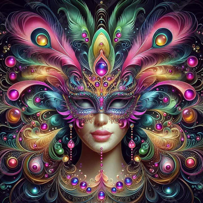 Mystical Masquerade Mask by Theresa Raymer