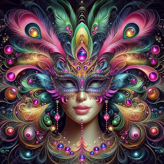 Mystical Masquerade Mask by Theresa Raymer