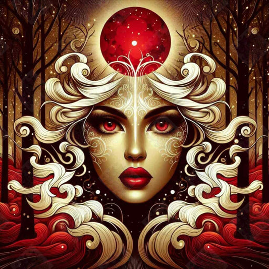 Oracle Of The Red Moon by Taza Creations