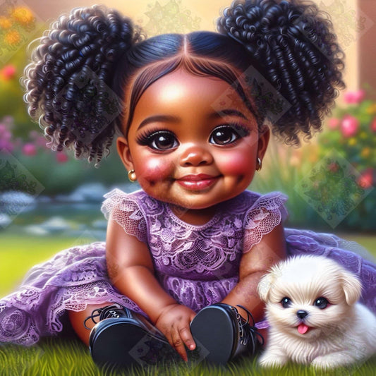 Patty & Her Pup by Stellar Designz