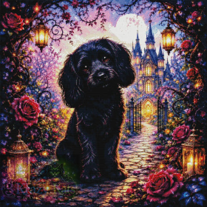 Paws in the Moonlight by Theresa Raymer (Starting At 90 Colors)